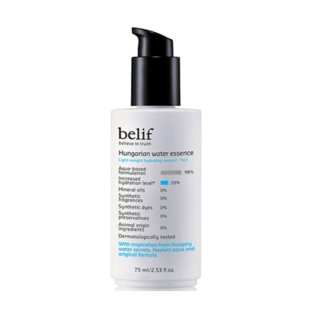 

Belif Hungarian Water Essence 75mL - Instant Hydrating Booster, Lightweight Facial Essence for All Skin Types