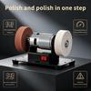 100W Double Grinder Grinding Disc Electric Small Grinding And Polishing Drilling Machine Sharpener