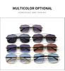 New Men's Fashion Square Frame Driving Sunglasses