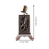 New Chinese Style Incense Burner Zinc Alloy Vertical Indoor Aromatherapy Accessories Good Symbolism Incense Holder Gifts