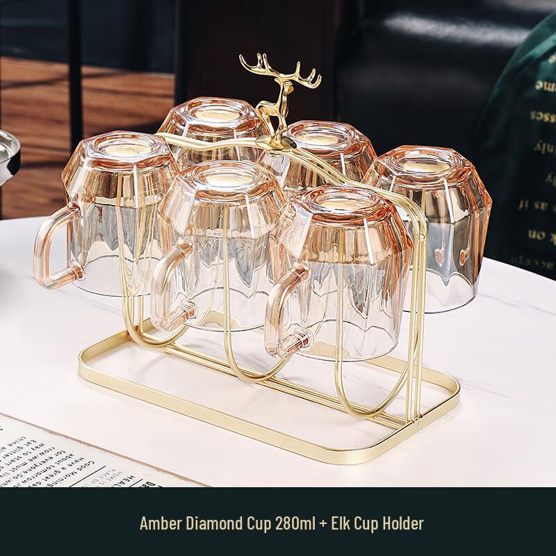 Luxury Heat-Resistant Glass Drinkware Set