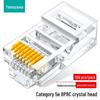 Shanze Category 5e Gigabit RJ45 Network Crystal Head 8P8C 