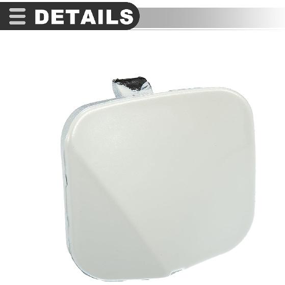 Motoforti Tow Hook Cover, Towing Hook Eye Hole Cover, for Nissan Altima 2016-2018, Plastic, White