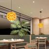 Zen Japanese Wood Pendant Light for Tea Rooms, Restaurants, Bedrooms, and Living Rooms