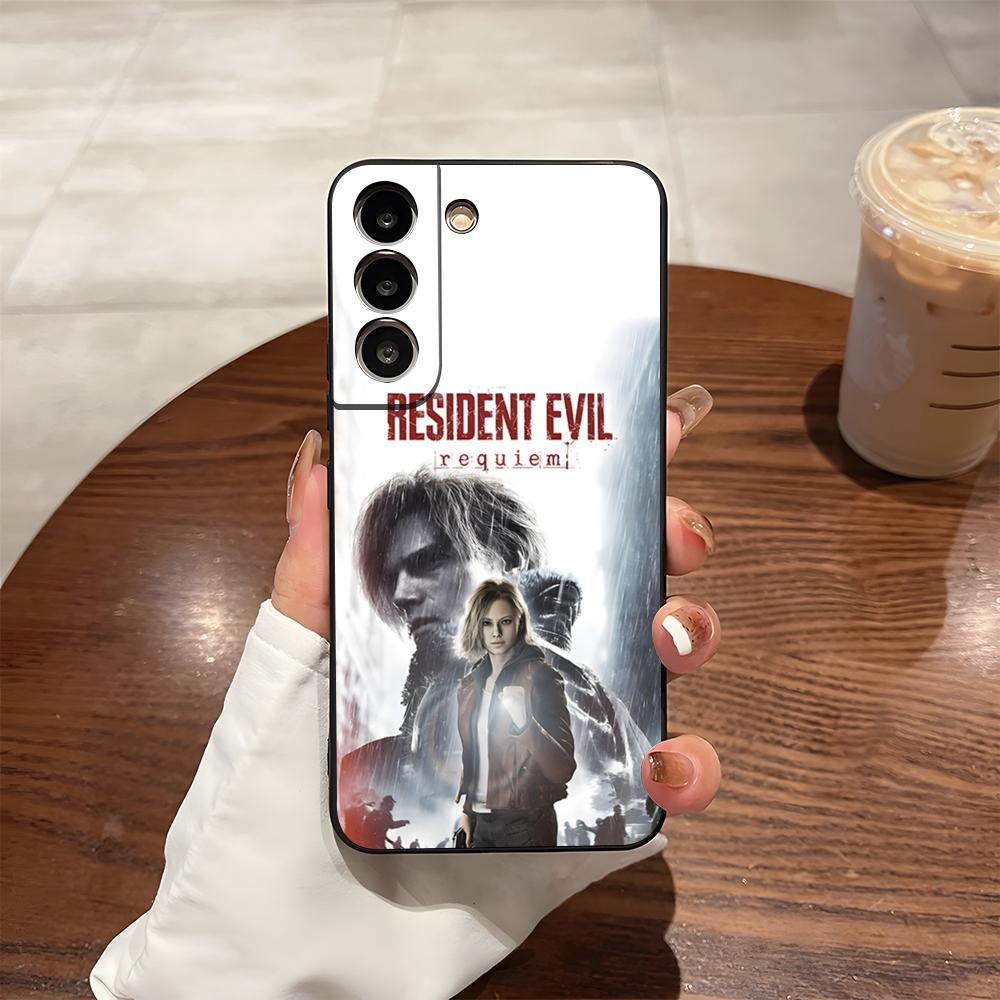 

Новая игра Чехол для телефона Resident Evil Requiem Для S25 Ultra Samsung S26 S24 Fe S23 S22 S20 S21 Plus A54 A34 A53 A16 Задняя крышка Samsung s23