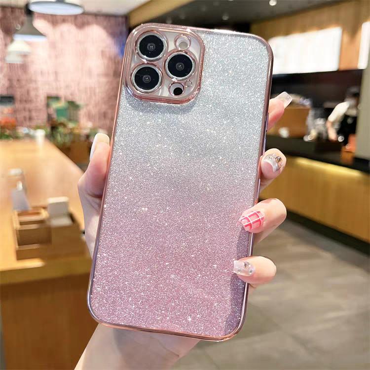 Luxury Colorful Glitter Plating Phone Case For Motorola Moto G42 G52 G53 G54 G40 Fusion Shockproof Bling Bumper Soft Back Cover