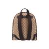 Gucci Vintage Logo Textilní a Kožený Batoh Unisex Batohy Ebenově Hnědá 449906-KY9NN-9873