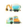 Momsboard Transportation Vehicle Magnetic Board Puzzle