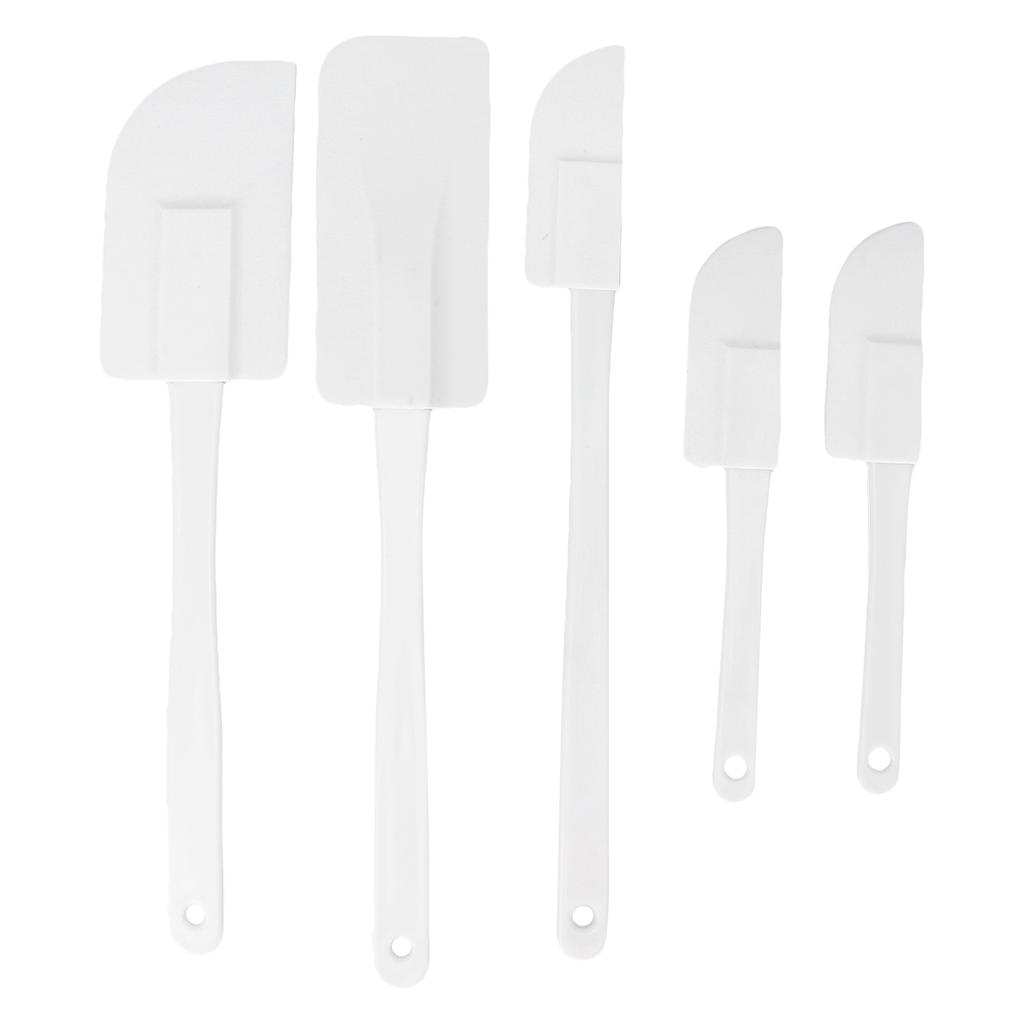 5pcs Wax Spatula Set Silicone Reusable Waxing Stirrer Applicator