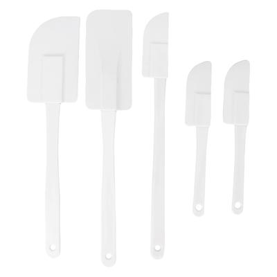 5pcs Wax Spatula Set Silicone Reusable Waxing Stirrer Applicator Multifunctional Wax Sticks for