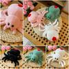 Stuffed Animals Simulation Spider Plush Toy Black Spider Spider Reptile Plush Toy   Birthday Gifts