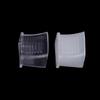 10Pcs Referee Whistle Cover Transparent White Whistle Cushioned Mouth Grip Soccer Referee Whistle Protective Accessories