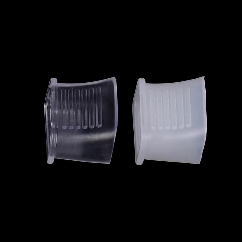 10Pcs Referee Whistle Cover Transparent White Whistle Cushioned Mouth Grip Soccer Referee Whistle Protective Accessories