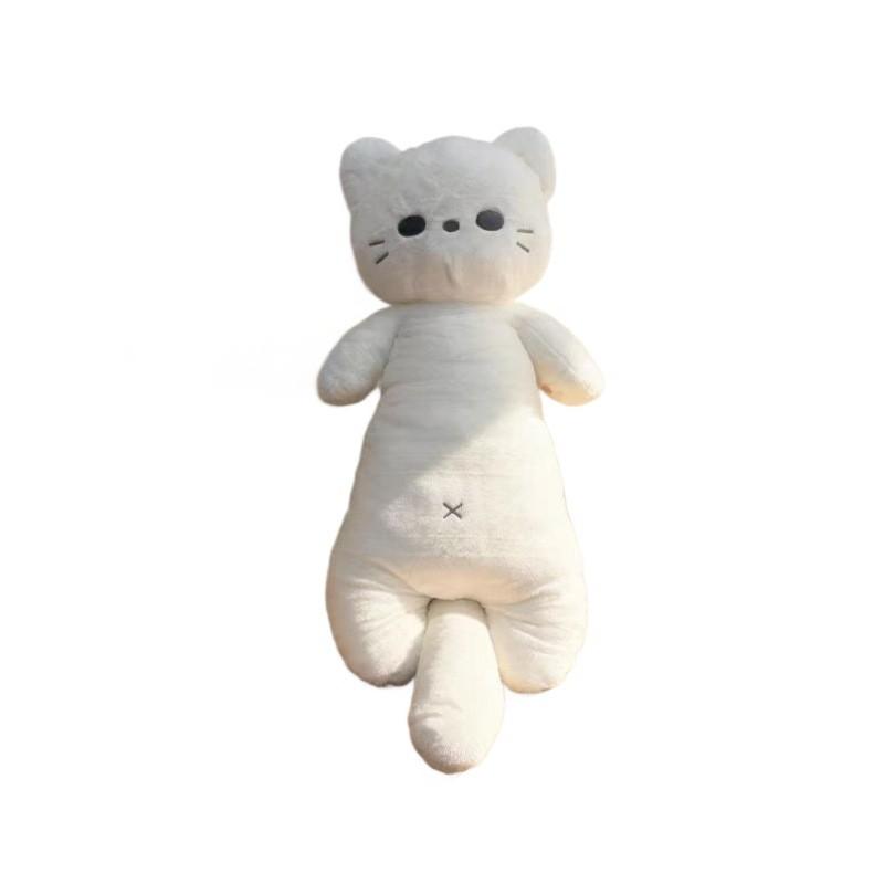 Cute Long Cat Plush Pillow Large Sofa Window Dec Pillow For Girls And Boys