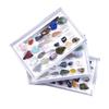 24Pc Rock & Mineral Collection with Collector Box/Display Case, ID Sheet, Gemstone Crystal Kit, STEM Geology Science Education