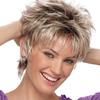 Peluca Ombre Corta Rizada Shag Moda Mujer Fiesta Club