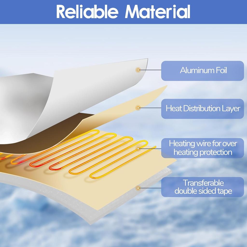 DA47-00192E Heater-Water Pipe Compatible with Samsung Refrigerator ice Maker. DA47-00192E Refrigerator Ice Maker Fill Tube Heater Replacement Parts