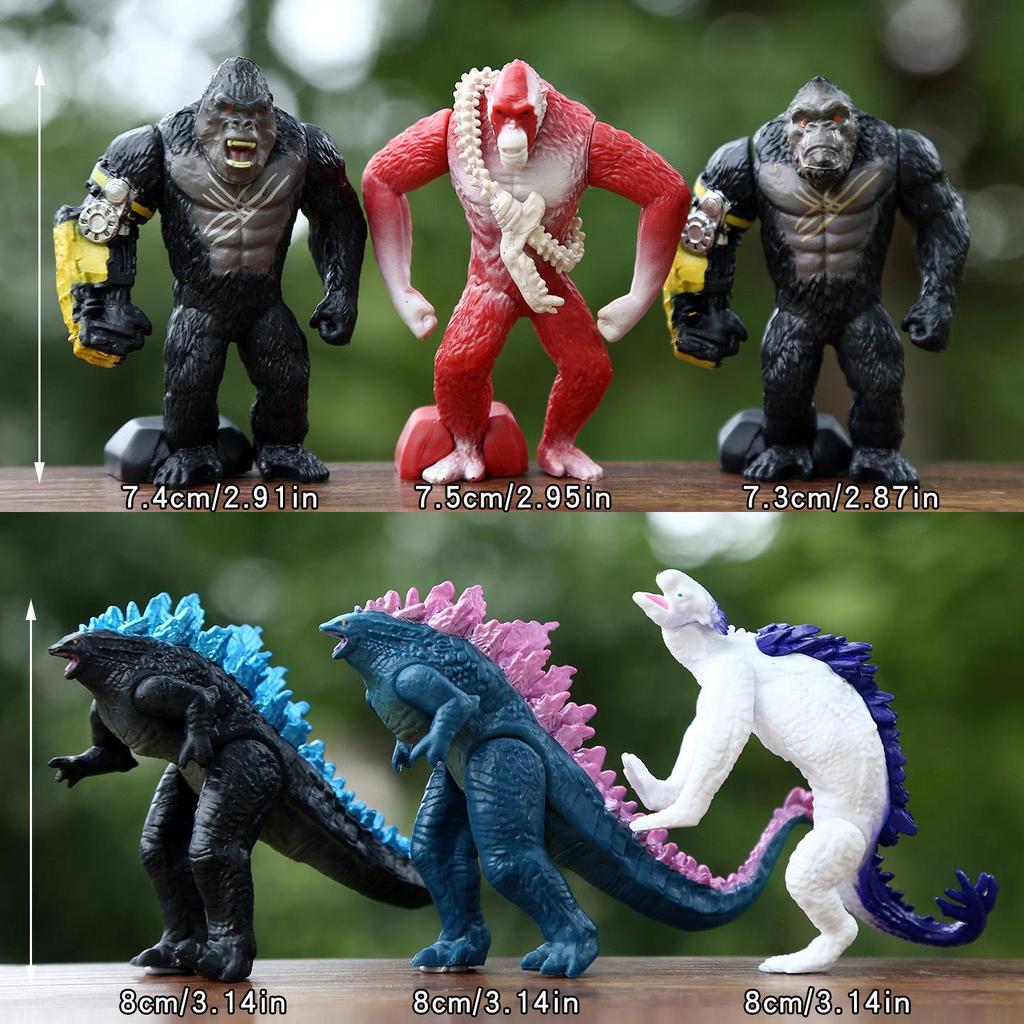 Anime Monster Battle Figure - Gorilla Dinosaur Blind Box Decor