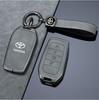 SRJU4 Zinc Alloy Car Key Case Cover For Toyota Camry Corolla RAV4 Highlander Avalon 2015 2016 2017 2018 Protector Shell Auto Accessory