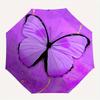 1pc Butterfly, Purple Themed High-quality Umbrella,Automatic Opening and Closing Umbrella,Multi-functional Umbrella G0811290