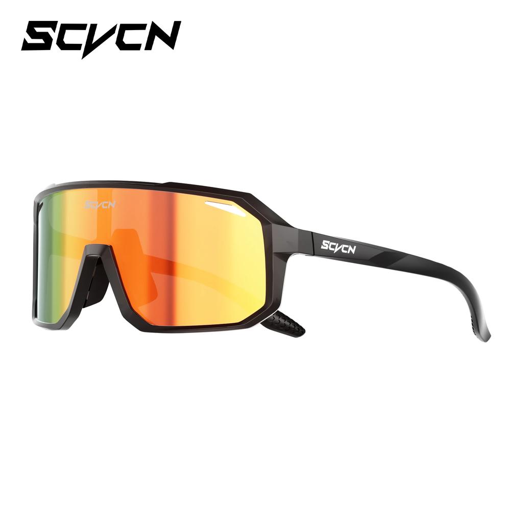 SCVCN Hiking Eyewear Cycling Glasses Bike Sunglasses MTB Bicycle Camping Golf UV400 Sports Protection Glasses for Men Women