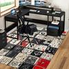 1pc Abstract Art Office Chair Mat - Abstract Patterns, Geometric Shapes, and Minimalist Designs for Your Home or Office Decor | Perfect Gift for Any O