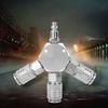 3 Ways Air Hose Manifold Quick Coupler Connector Adapter Splitter 1/4'' F NPT