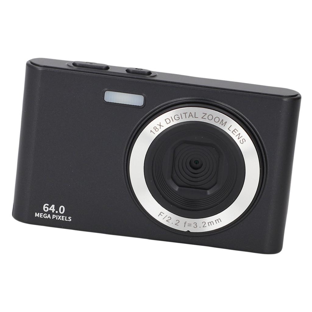 Retro Camera 4K Video 64MP Photo 18X Digital Zoom Student Camera for Travel Photography