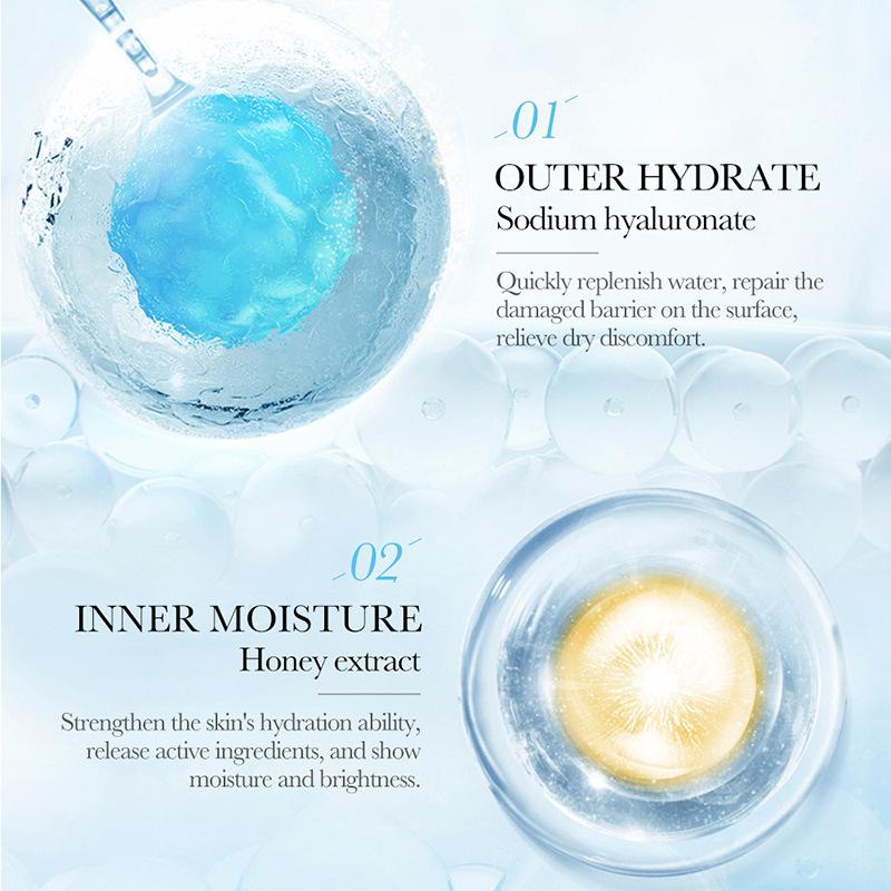 12pcs BIOAQUA Hyaluronic Acid Face Mask Skincare Moisturizing Anti Acne Anti-wrinkle Facial Masks Face Sheet Mask Skin Care