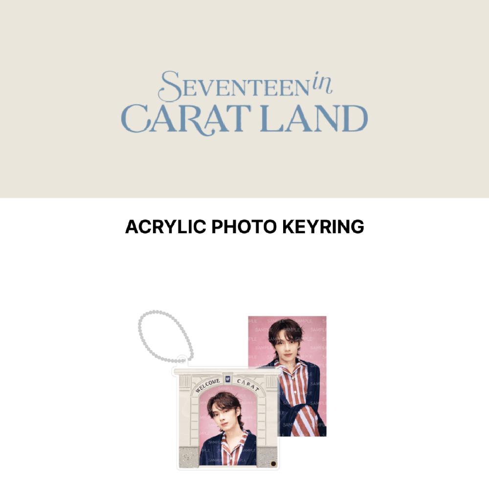 

2-й предзаказ SEVENTEEN 2024 CARAT LAND, акриловый брелок с фотографией