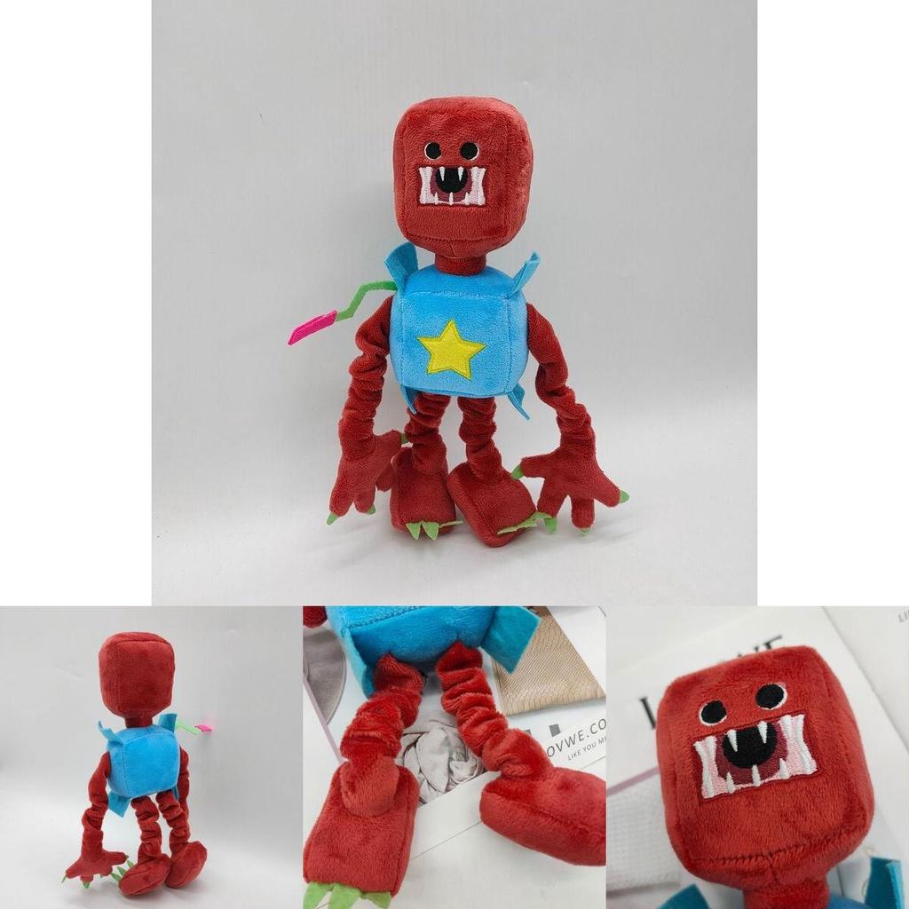 Get Poppy Playtime 3 Boxy Boo Plush Toys Stuffed Animal Doll Kids Xmas Birthday Gift