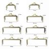 DIY Square Kiss Clasp Lock Metal Frame 6.1-11CM Wallet Kiss Clasp Antique Bronze Clutch Frame Bag Making