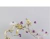 Amethyst Tree Golden Tree Metal Handicraft Crystal Sculpture Handmade Crystal Statue Metal Decorative Figurines Home Decoration