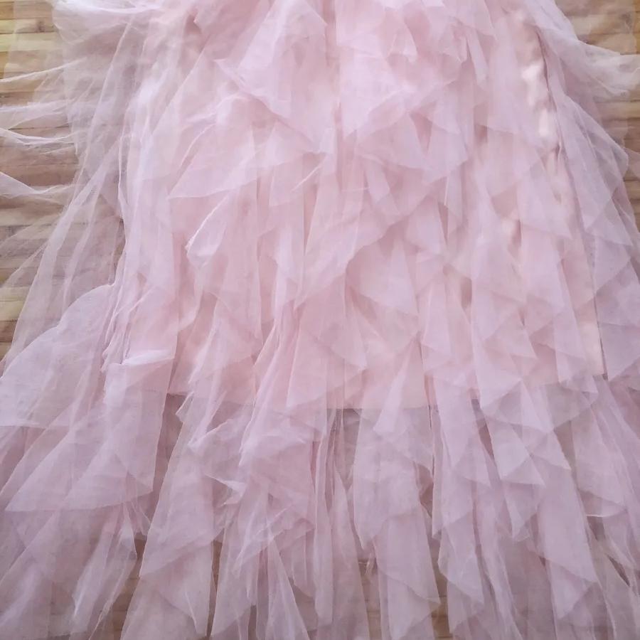 Irregular Tulle Mesh Skirt with Cake Style for Girls