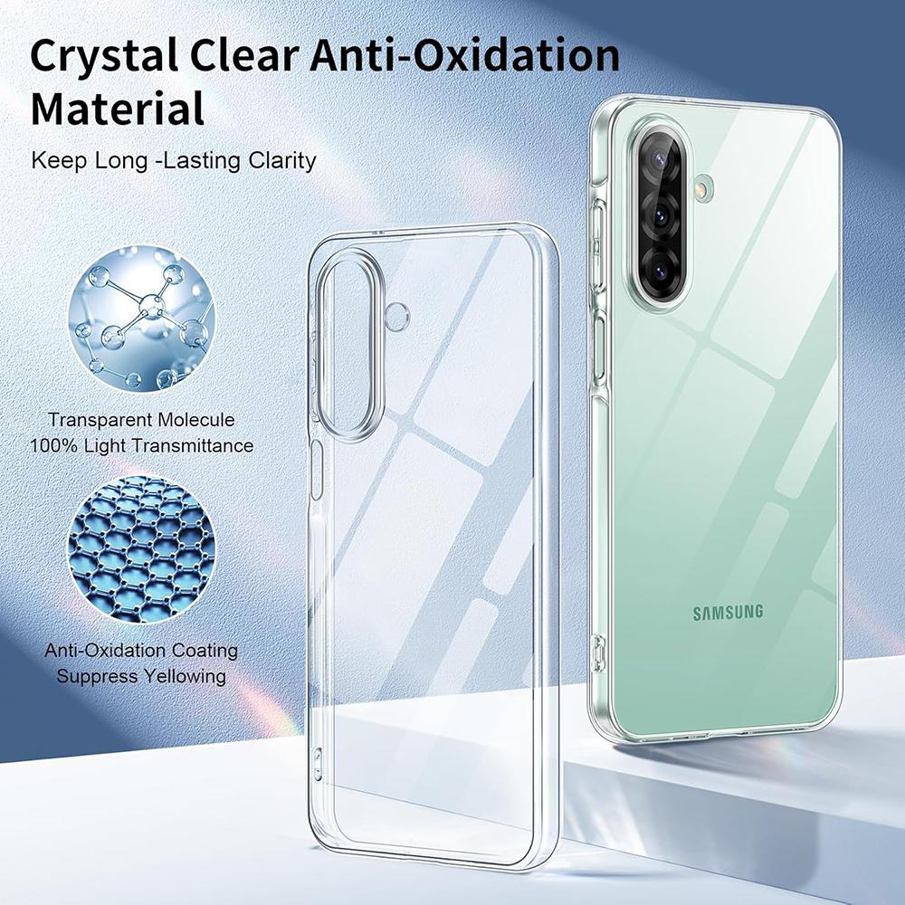 Ultradünne Silikon-Softcase für Samsung A56 A36 A26 A16 A06 A55 A35 A25 A15 A05s A05 5g Transparentes Silikon-Cover Stoßfeste Hülle