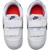 Nike Cortez Basic SL TD White Neutral Indigo Baby Sneakers Habanero-Red Metal-Silver 904769-106