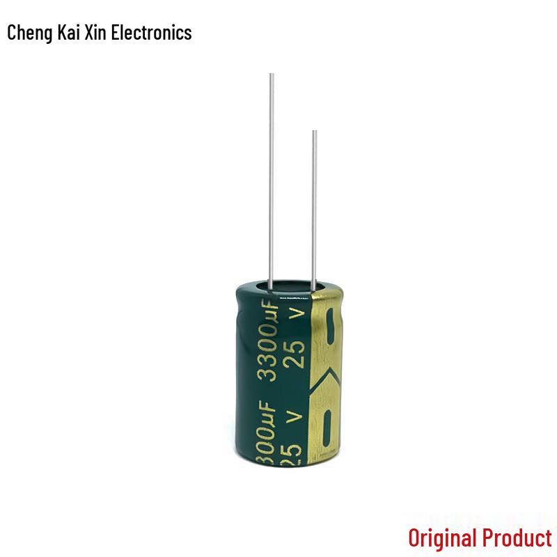 Aluminum Electrolytic Capacitor High-Frequency Series 25V 3300uF 16x25, Original, Large Quantity Available