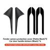 YZ For Tesla Model 3 Highland 2024-2026 Model Y Juniper Turn Signal Camera Trim Cover Side Mirror Protector Decor Trim