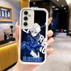 Phone Case for Samsung Galaxy A17 A16 A15 A14 A13 Blue L-Lock Nagi Seishiro A56 A36 A26 A55 A35 A25 A54 A34 A24 A53 A33 A23 A07