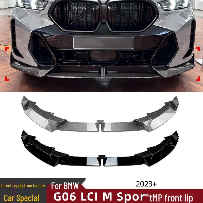 BMW X6 G06 LCI 2023+ M Sport Front Bumper Kit with Front Lip Splitter