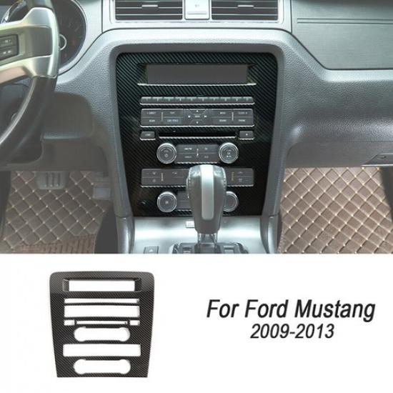 Carbon Fiber Interior Exterior Trim Full Decor Covers For Ford Mustang 2010-2014