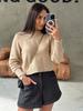 Women's Shorts PEONY No. 5 5XL Brown (1208242-56-58:350)