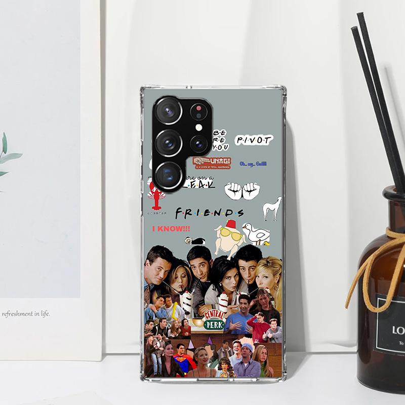 Friends Tv Show Funny Family Phone Case For Samsung Galaxy S26 S25 Edge S24 FE S23 S22 Ultra S21 Plus S20 + Art Fundas Back Cove