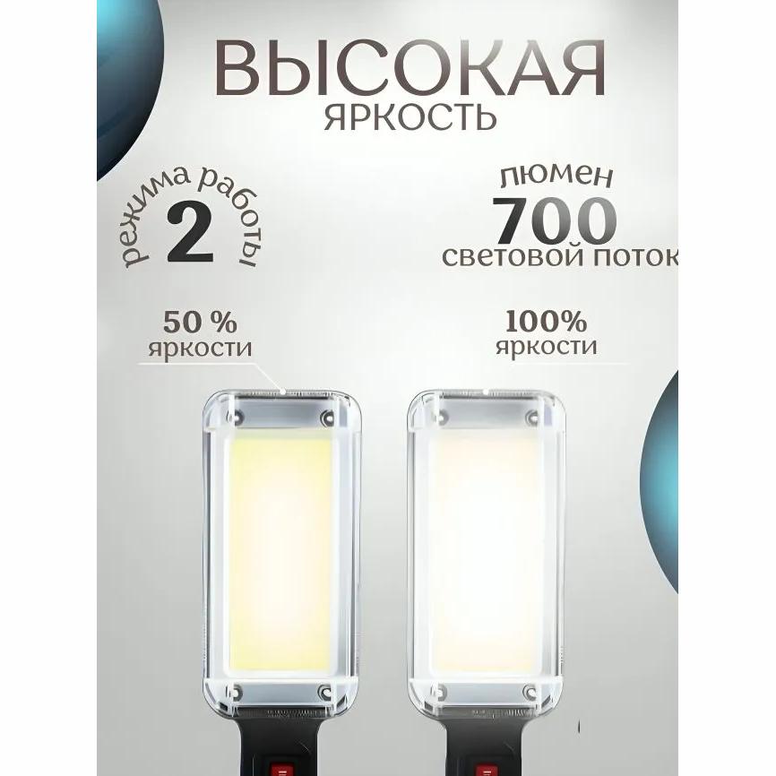 Rechargeable Handheld Flashlight with Magnet / Rechargeable LED Flashlight