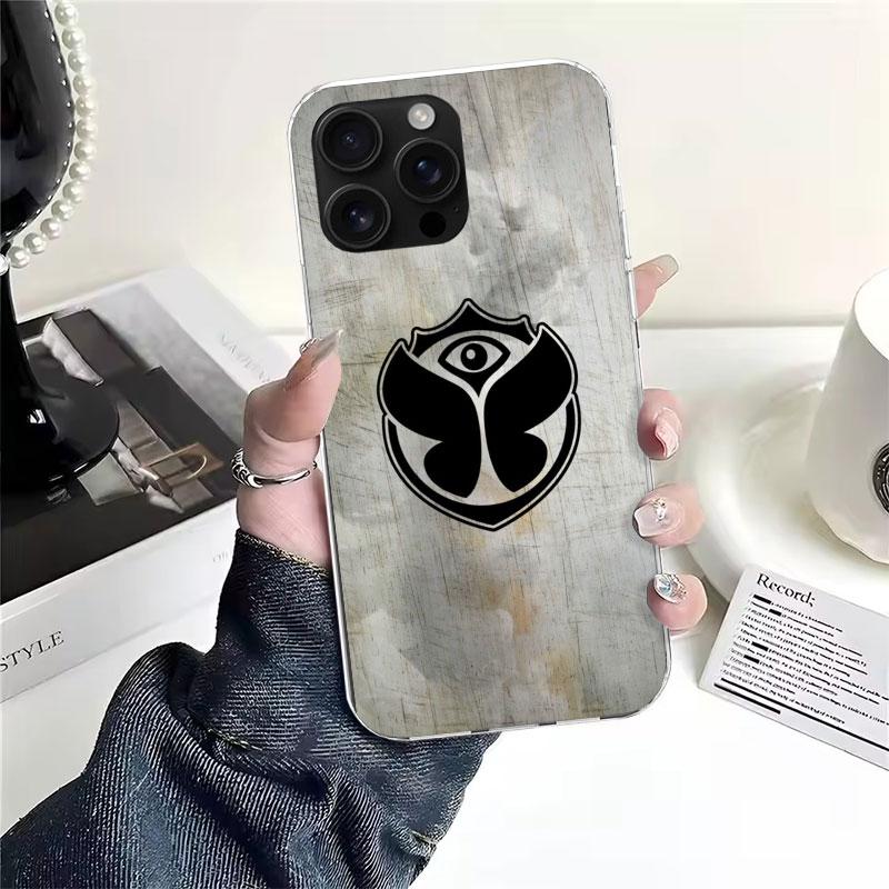 Music Festival Tomorrowlands Soft Phone Case For IPhone 18 11 17 Air 16E 16 Pro Max 15 + 14 Plus 13 Mini 12 Apple 7 SE 8 Fundas Coq