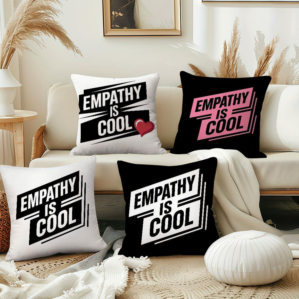 Fashion mpathy is Cool cushion cover Pillow Cover Decoration Room Home Sofa living Office Car Nordic Simplicity