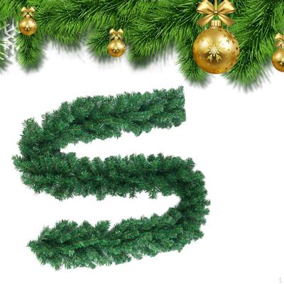 8.8 Ft Christmas Garland Artificial Ivy Non Lit Greenery Hanging Xmas Decor for Railing