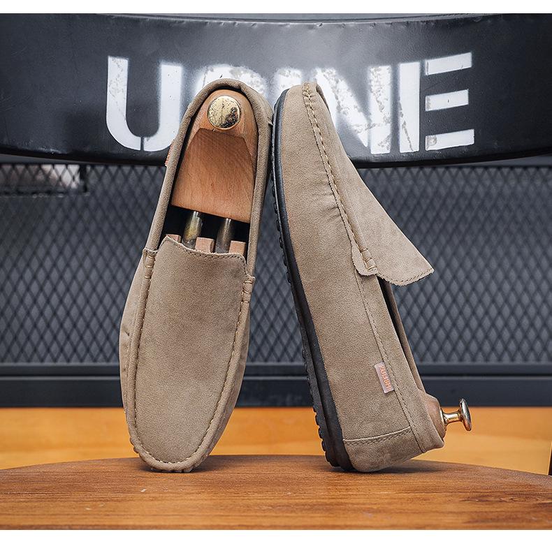 Pánské jarní ležérní prodyšné mokasíny: Snadno nazouvací řidičské boty