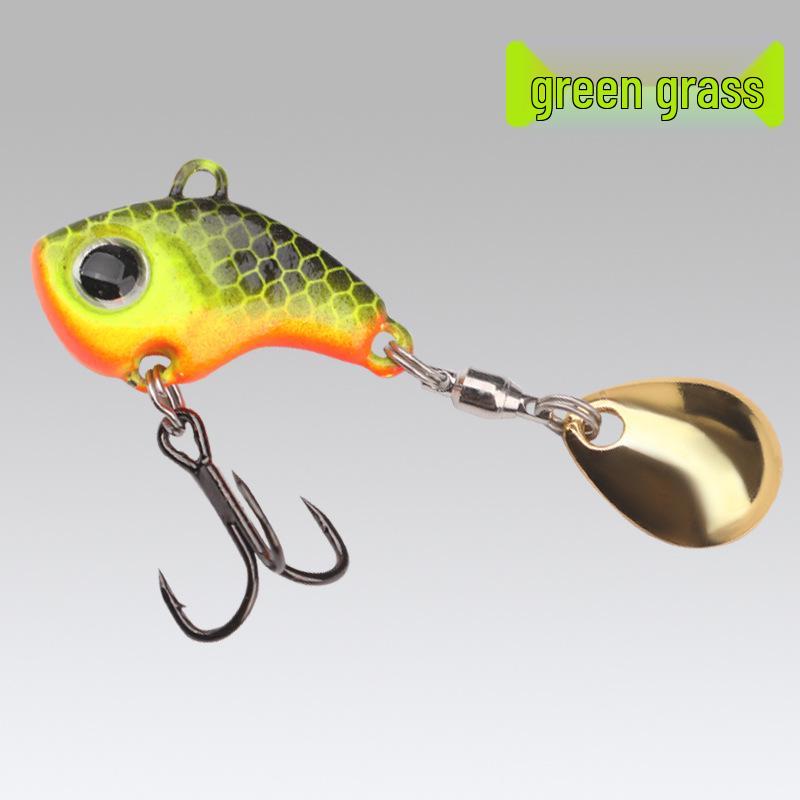Fast Rotating Cyclone VIB Metal Spinner Lure for Sea and Freshwater Fishing