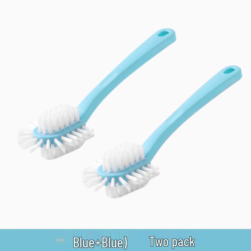 All-in-One Long-Handle Soft Bristle Shoe Brush